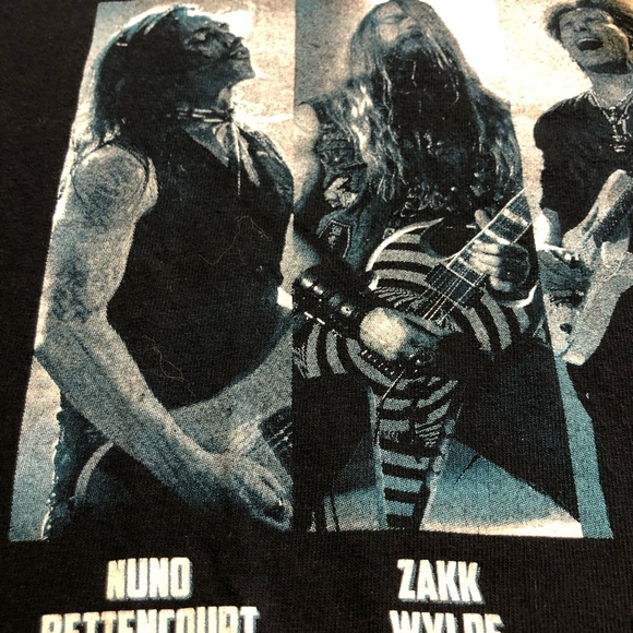 Generation Axe 2018 Tour Black T-Shirt Vai Wylde Malmsteen Bettencourt Abasi S - Picture 4 of 14